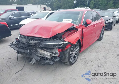 2022 Honda Civic Touring из США, поврежденный, VIN 2HGFE1F92NH314857